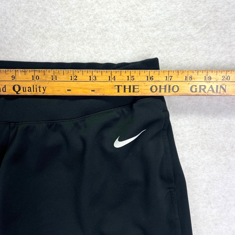 Nike Athletic‎ Wide Leg Sweatpants Womens XL Black Dry Fit Activewear Workout - Picture 6 of 8